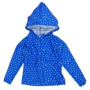 6853673-110 [Zazzy Zaps(ザジーザップス) ラッシュガード パーカー付き 長袖 ドット柄(miniスター) 110cm ブルー]