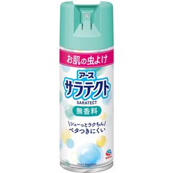 サラテクト 無香料 400mL 虫よけスプレー [忌避用品 蚊 マダニ トコジラミ 対策 大容量 人体用 蚊除け 虫除け スプレー 防除用医薬部外品]