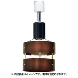 ダクト式1灯ライト 濃茶色 E26 電球別売 HC-031TL-DBR