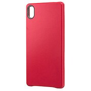 SB-SA45-PUSM/RD [Xperia Z4専用 レザータッチケース バーニングレッド]
