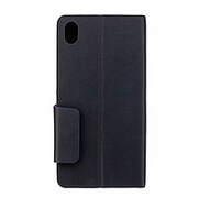 SB-SA45-FPDI/BK [Xperia Z4専用 フリップケース ダイアリースタイル ブラック×ブルー]