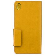 SB-SA45-FPDI/OL [Xperia Z4専用 フリップケース ダイアリースタイル オリーブ×カナリアイエロー]