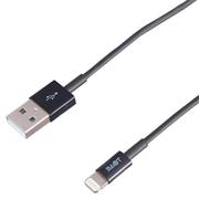 1m ブラック Lightning対応 USBケーブル