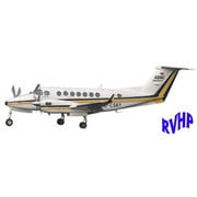RVHP72053 ホーカー・ビーチクラフト 350 キングエア (B300) (ADAC航空救急車) [1/72スケール プラモデル]