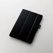 Xperia Z4 Tablet用 スリープ対応 フラップレザー360度回転仕様 ブラック TBM-SOZ4AWVSMBK