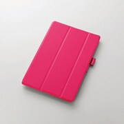 Xperia Z4 Tablet用 スリープ対応 フラップレザー360度回転仕様 ピンク TBM-SOZ4AWVSMPN