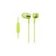 スマートフォン用 密閉型インナーイヤーレシーバー ライムグリーン MDR-EX150AP G