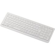 キーボード防塵カバー NECノート用 シリコンタイプ ホワイト PKC-98LEWH