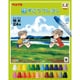 ずこうクレヨン 24色 PTCG1-24