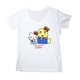 ハローキティ×ふなっしー Tシャツ Lサイズ 白 [キャラクターグッズ]