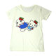 ハローキティ×ふなっしー Tシャツ Mサイズ 黄色 [キャラクターグッズ]