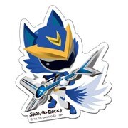 SR96008 ステッカー SHOW BY ROCK！！ 44.バイガンバーV バイガンバーブルー [キャラクターグッズ]