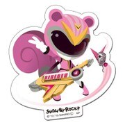 SR96010 ステッカー SHOW BY ROCK！！ 46.バイガンバーV バイガンバーピンク [キャラクターグッズ]