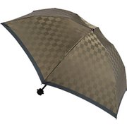 長傘 グラスジャンプ 65cm ジャンプ式 8本骨 市松 楓 日本製 カーキ UL-612404 65 JP