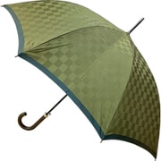 長傘 グラスジャンプ 65cm ジャンプ式 8本骨 市松 楓 日本製 カーキ UL-612404 65 JP