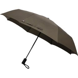 折りたたみ傘 58cm 自動開閉JP リップ無地 カーキ NM-215904 58 8K