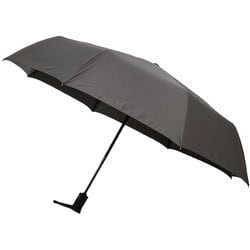 折りたたみ傘 58cm 自動開閉JP リップ無地 グレー NM-215904 58 8K