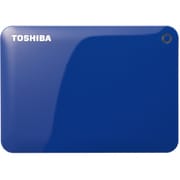 ポータブルハードディスク CANVIO CONNECT(HD-PEシリーズ) 2.0TB ブルー HD-PE20TB