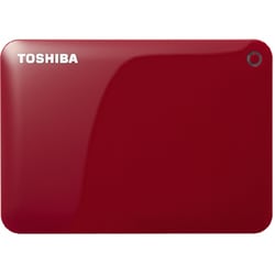 TOSHIBA HD-PE20TR 2TB USB 3.0 赤 ヨドバシ.com - 東芝 TOSHIBA ポータブルハードディスク CANVIO