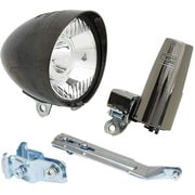 MKS-1-CB1 砲弾型LEDヘッドライト 黒メッキ 232-00162