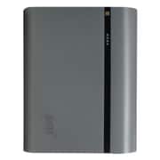モバイルバッテリー 12000mAh USB出力:2ポート 最大合計:3.9A グレーブラック PB12VBK