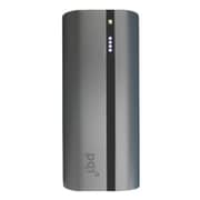 モバイルバッテリー 6000mAh USB出力:2ポート 最大合計:3.9A グレーブラック PB6VBK