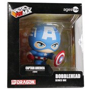 DHR36012 [ヒーローリミックス ボブルヘッドシリーズ アベンジャーズ キャプテン・アメリカ 全高130mm 塗装済フィギュア]