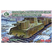 UU72649 [1/72 露・試作型自走装甲列車76mm野砲塔2基]