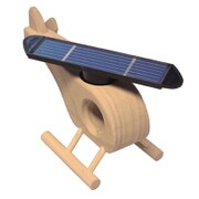 動く木製3Dパズルキット ヨーロッパライン ウッディンヘリコプター [立体パズル]