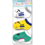 10cm~14cm ベビー靴下 てちゅした3Pセット 新幹線(N700/ドクターイエロー/E5系)