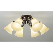 LEDシャンデリア 51.6W(8.6W×6灯) ~6畳 電球色/昼白色(切替) OC006558PC