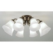 LEDシャンデリア 60W(7.5W×8灯) ～8畳 非調光 昼白色 OC006559ND1