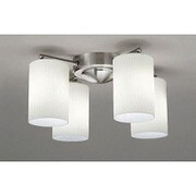 LEDシャンデリア 34.4W(8.6W×4灯) ～4.5畳 電球色/昼白色(切替) OC006656PC