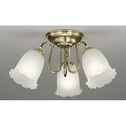 LEDシャンデリア 22.5W(7.5W×3灯) 非調光 電球色 OC006783LD1