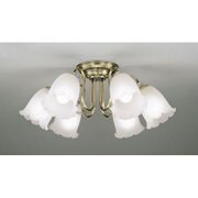 LEDシャンデリア 45W(7.5W×6灯) ～8畳 非調光 昼白色 OC006786ND1