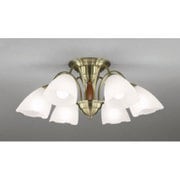 LEDシャンデリア 45W(7.5W×6灯) ～8畳 非調光 昼白色 OC006917ND1