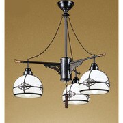 LED和風シャンデリア 22.5W(7.5W×3灯) 非調光 昼白色 OC125011ND1