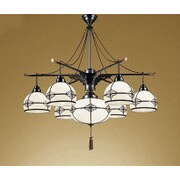 LED和風シャンデリア 52.5W(7.5W×7灯) ~10畳 非調光 電球色 OC125012LD1