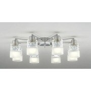 LEDシャンデリア 68.8W(8.6W×8灯) ～14畳 電球色/昼白色(切替) OC257009PC