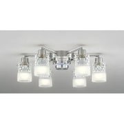LEDシャンデリア 51.6W(8.6W×6灯) ～10畳 リモコン付属 電球色/昼白色(切替) OC257010PC