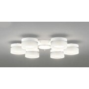 LEDシャンデリア 40.8W(6.8W×6灯) ～8畳 電球色 OC257016LC