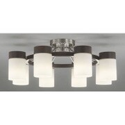 LEDシャンデリア 60W(7.5W×8灯) ～12畳 非調光 電球色 OC257068LD