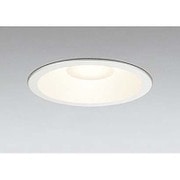 OD261790 [LED エクステリアダウンライト(軒下用) 高気密SB形 9W 防雨型 浅型 電球色タイプ オフホワイト]