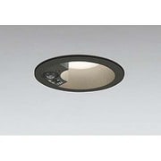 人感センサ付き LED エクステリアダウンライト(軒下用) 高気密SB形 9.3W 防雨型 浅型 電球色タイプ ブラック OD261840