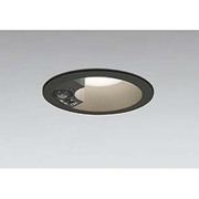 人感センサ付き LED エクステリアダウンライト(軒下用) 高気密SB形 6.9W 防雨型 浅型 電球色タイプ ブラック OD261852