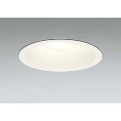 ODELIC LEDベースダウンライト オフホワイト 65°防雨形 Φ300mm 温白色 3500K 調光器対応 XD301099 (電源・調光器・信号線別売) ※受注生産品 ＯＤＥＬＩＣ ＬＥＤベースダウンライト 軒下兼用 ＣＤＭ