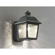 人感センサ付き LED ポーチライト 5.8W 防雨型 電球色タイプ 黒色 OG254404LC