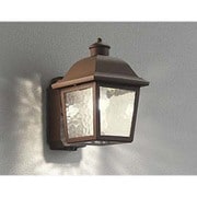 人感センサ付き LED ポーチライト 5.8W 防雨型 電球色タイプ 鉄錆色 OG254405LC