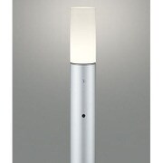 明暗センサ付LEDガーデンライト 5.8W 電球色タイプ マットシルバー色 OG254409LD