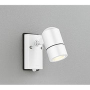 防雨型 LEDエクステリアスポットライト 6W 電球色タイプ 人感センサ付 オフホワイト OG254566LD